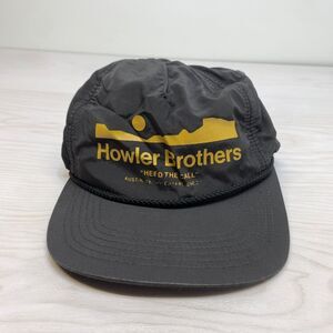 Howler Brothers Arroyo Black Stone Strapback Hat